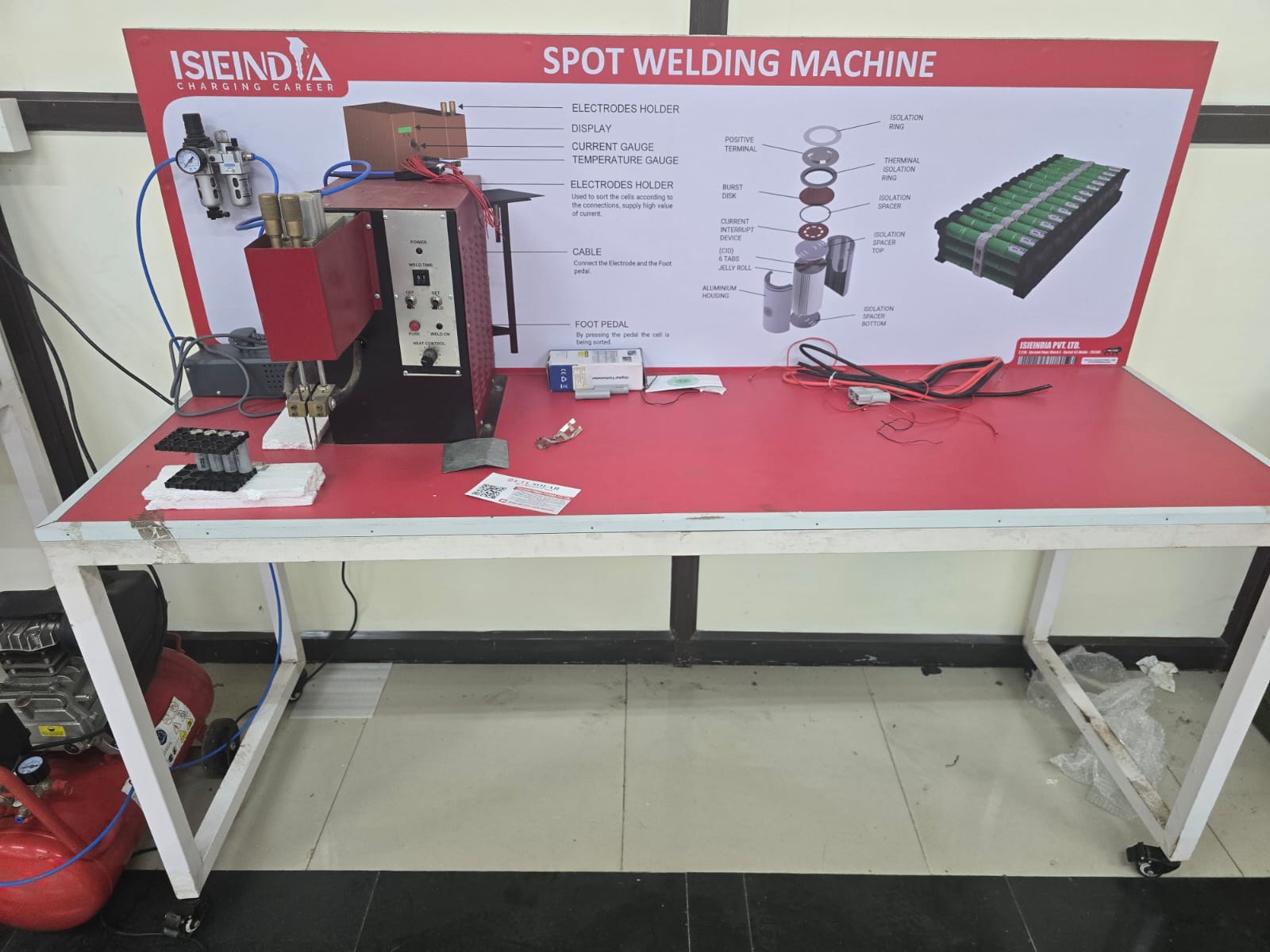 Spot Welding Maching Batteries